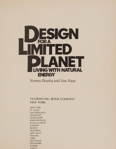 Design for a Limited Planet