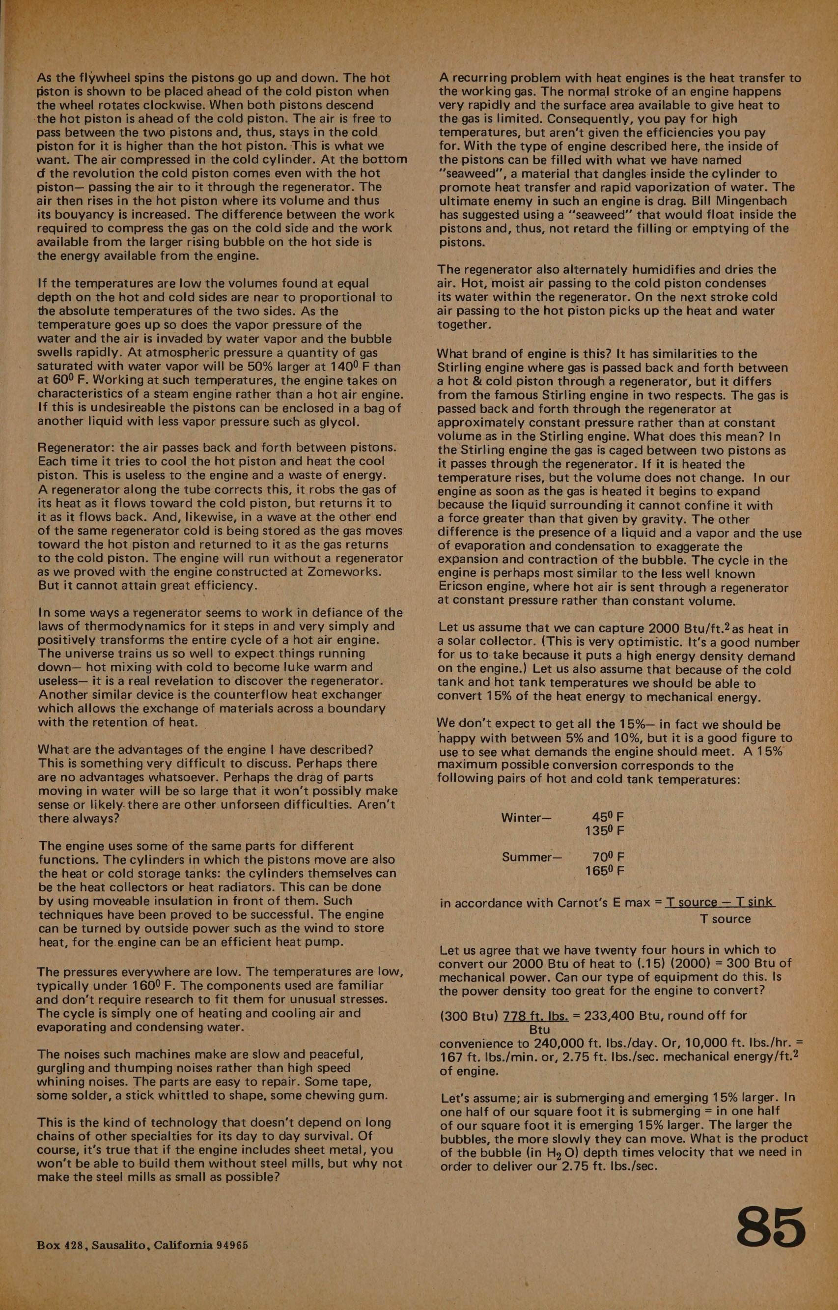CoEvolution Quarterly — Gravity Engines Scans (1974)