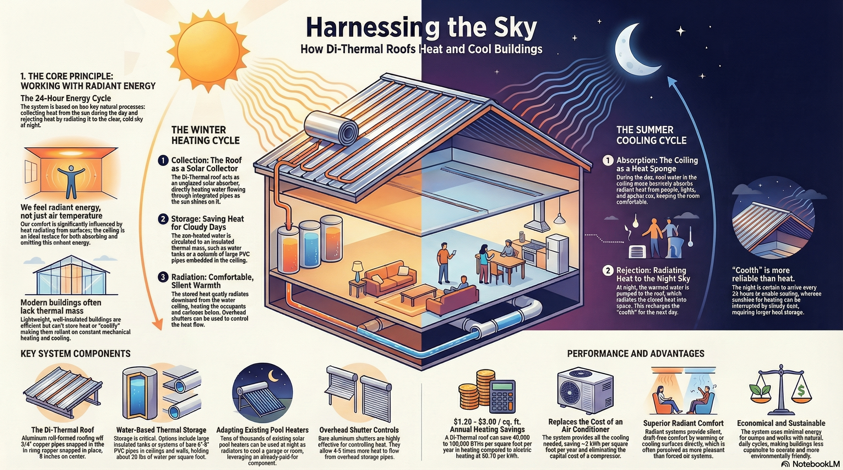 Cool Cell Brochure Materials - Harness the Sky diagram